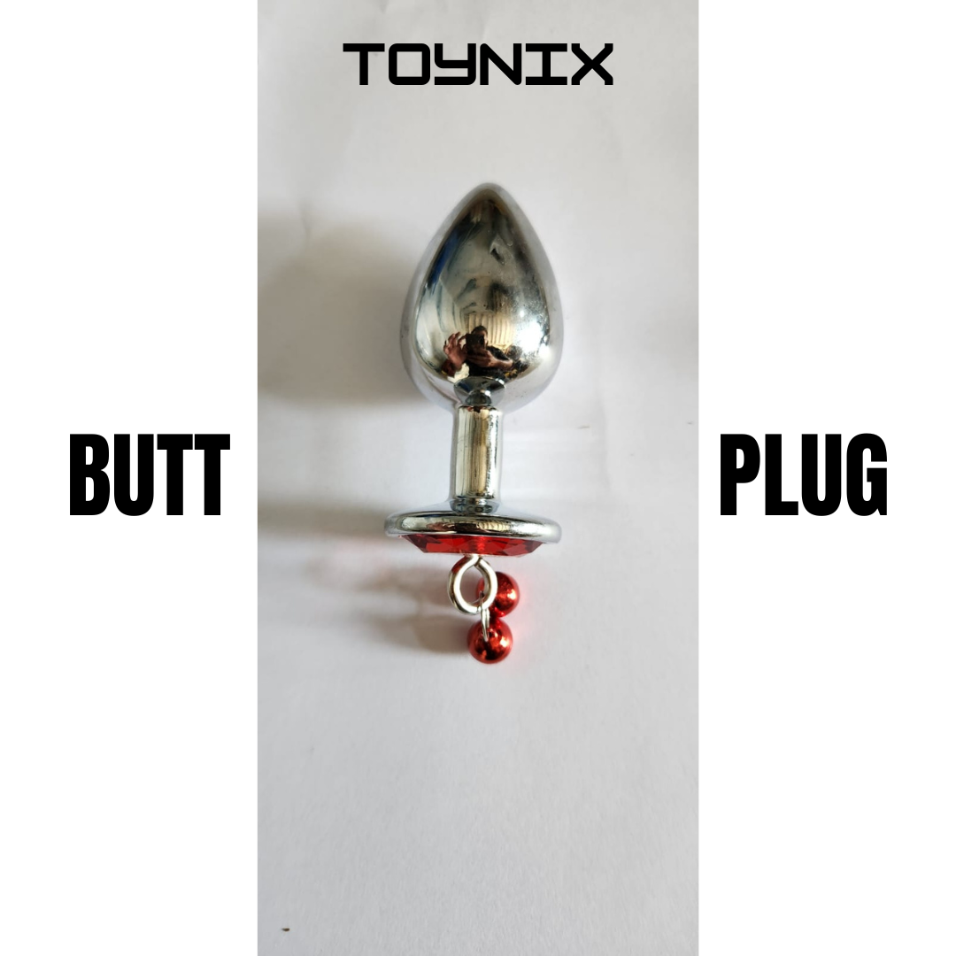 Butt Plug - Anal Plug Design D Smooth Solid Metal