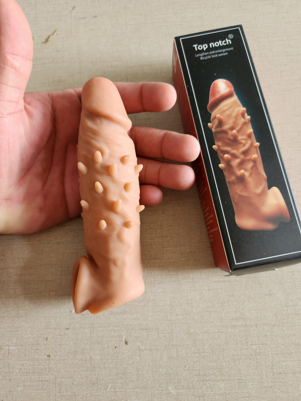 7" inches Dragon Condom Sillicon Made (IMP)