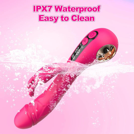 Dual Stimulation Rechargeable Rabbit Vibrator