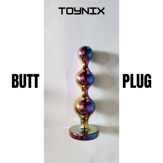 Butt Plug - Anal Plug Design A Smooth Solid Metal