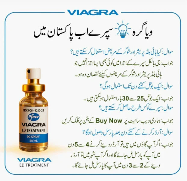 USA Imported Spray For ED