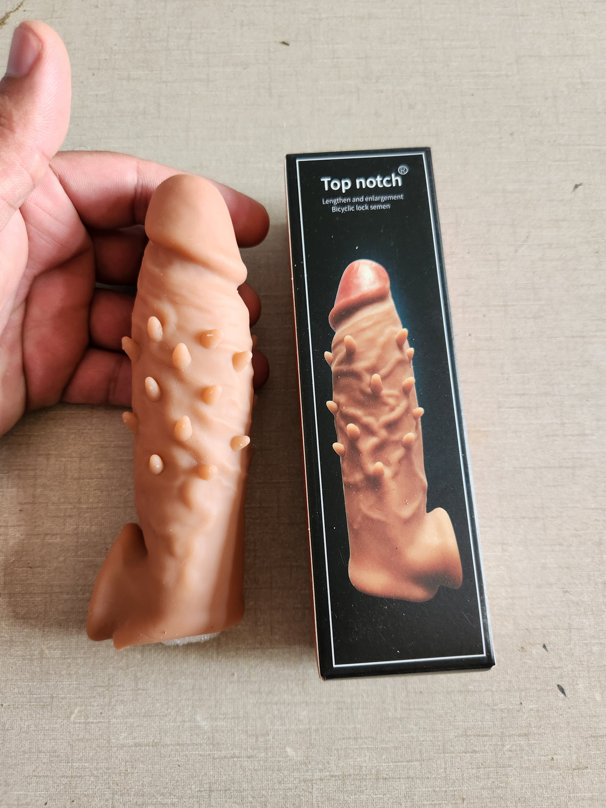 7" inches Dragon Condom Sillicon Made (IMP)
